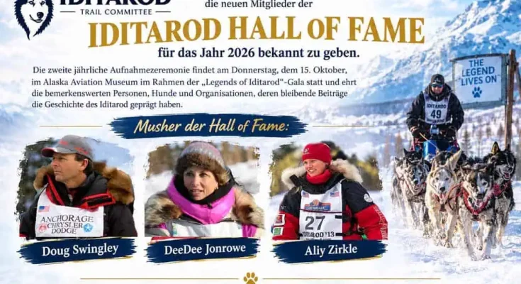 Iditarod Hall of Fame 2026 (c) rnr-projects / iditarod / AI